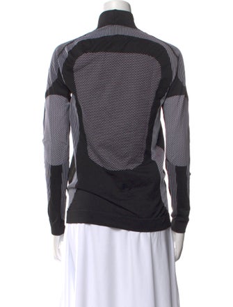 MISBHV Colorblock Pattern Turtleneck Sweatshirt