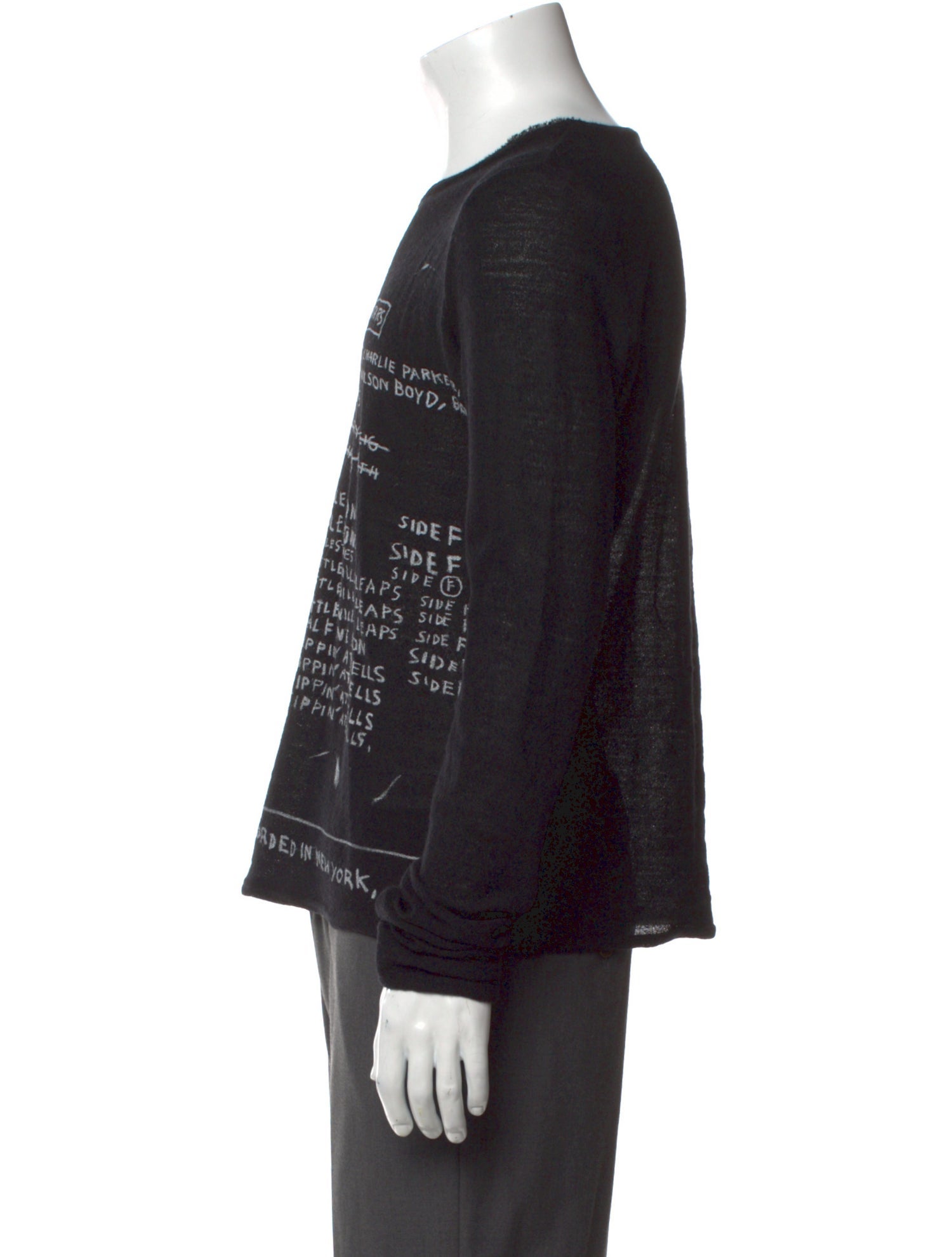 MISBHV Wool Graphic Print T-Shirt