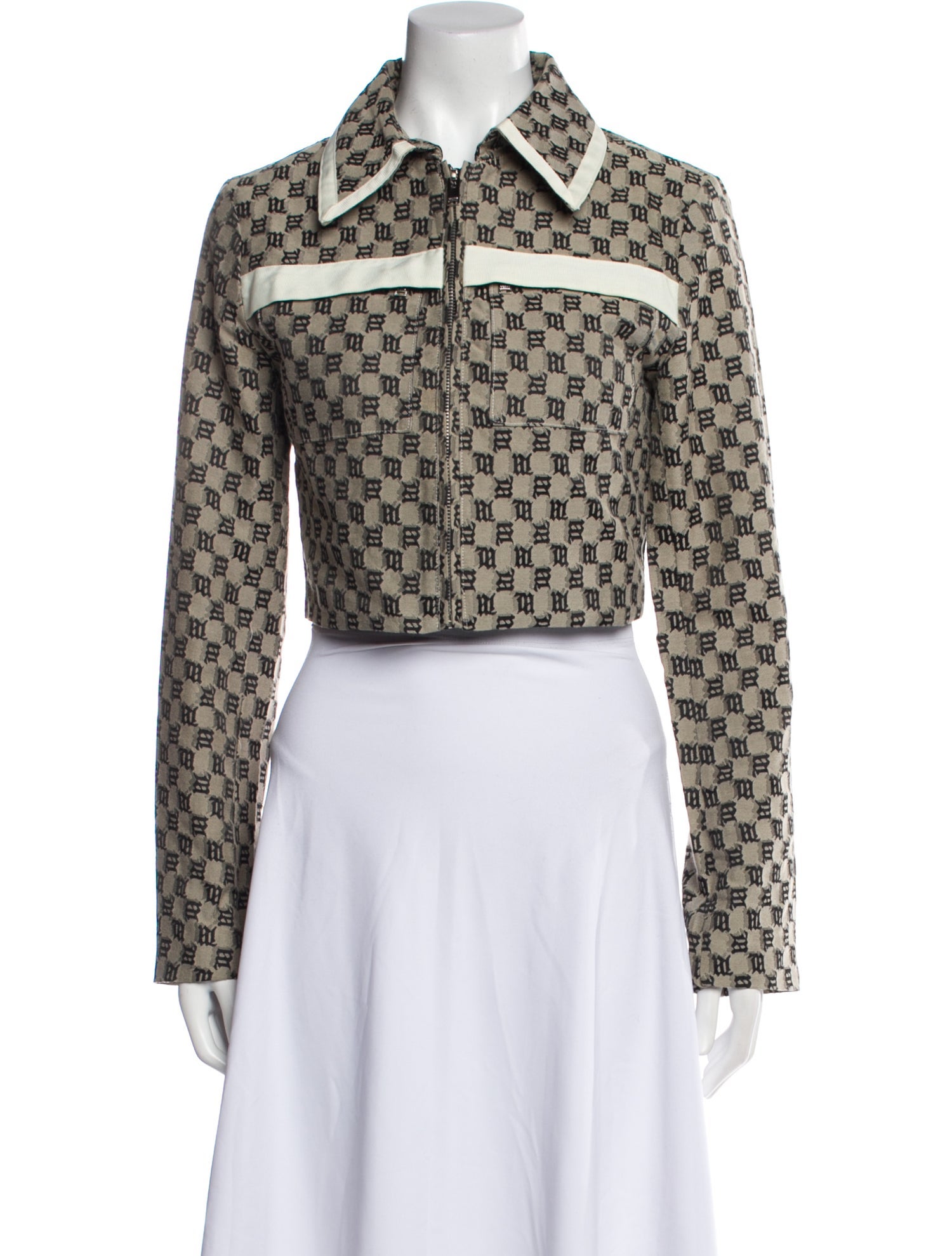 MISBHV Printed Biker Jacket