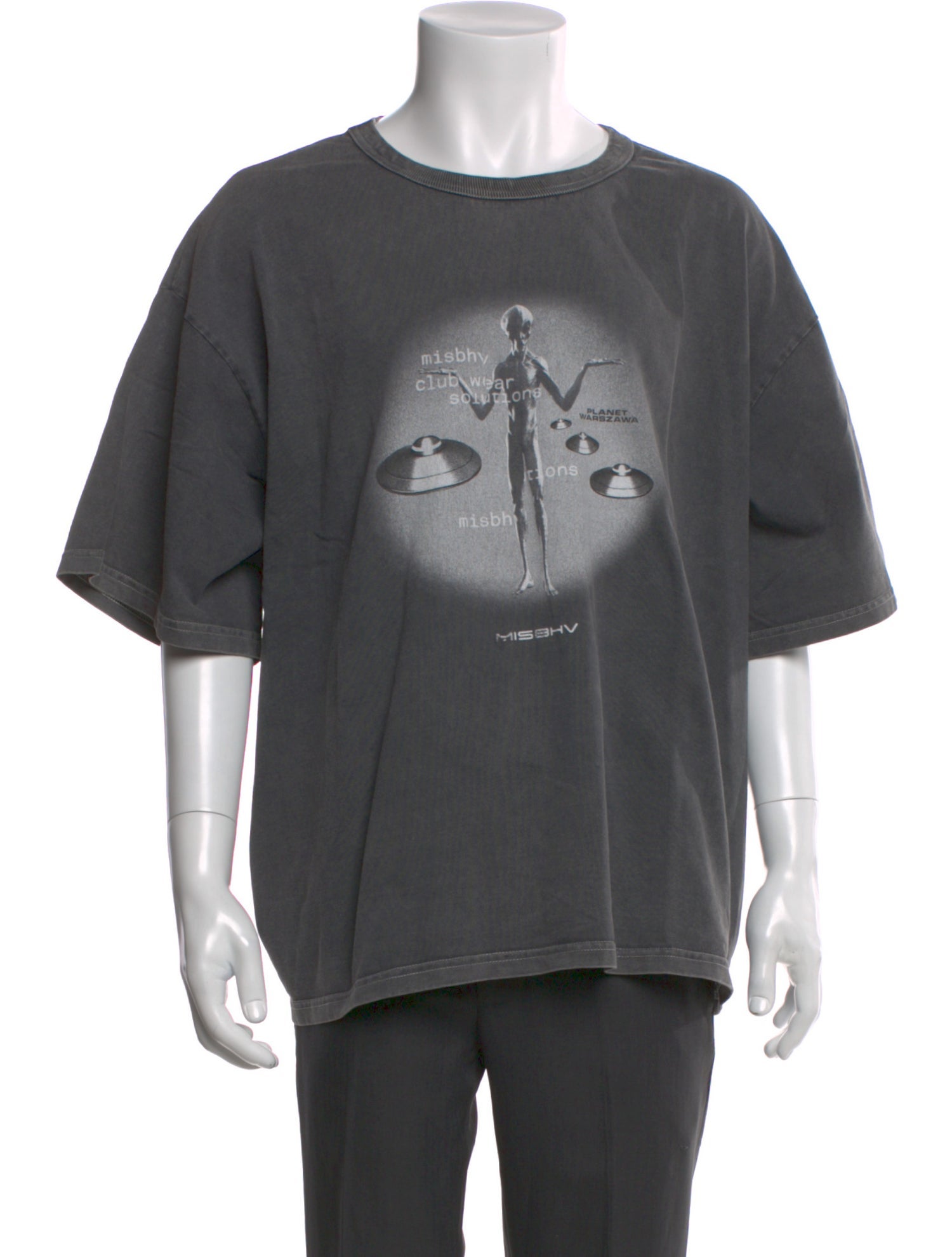 MISBHV Graphic Print Crew Neck T-Shirt