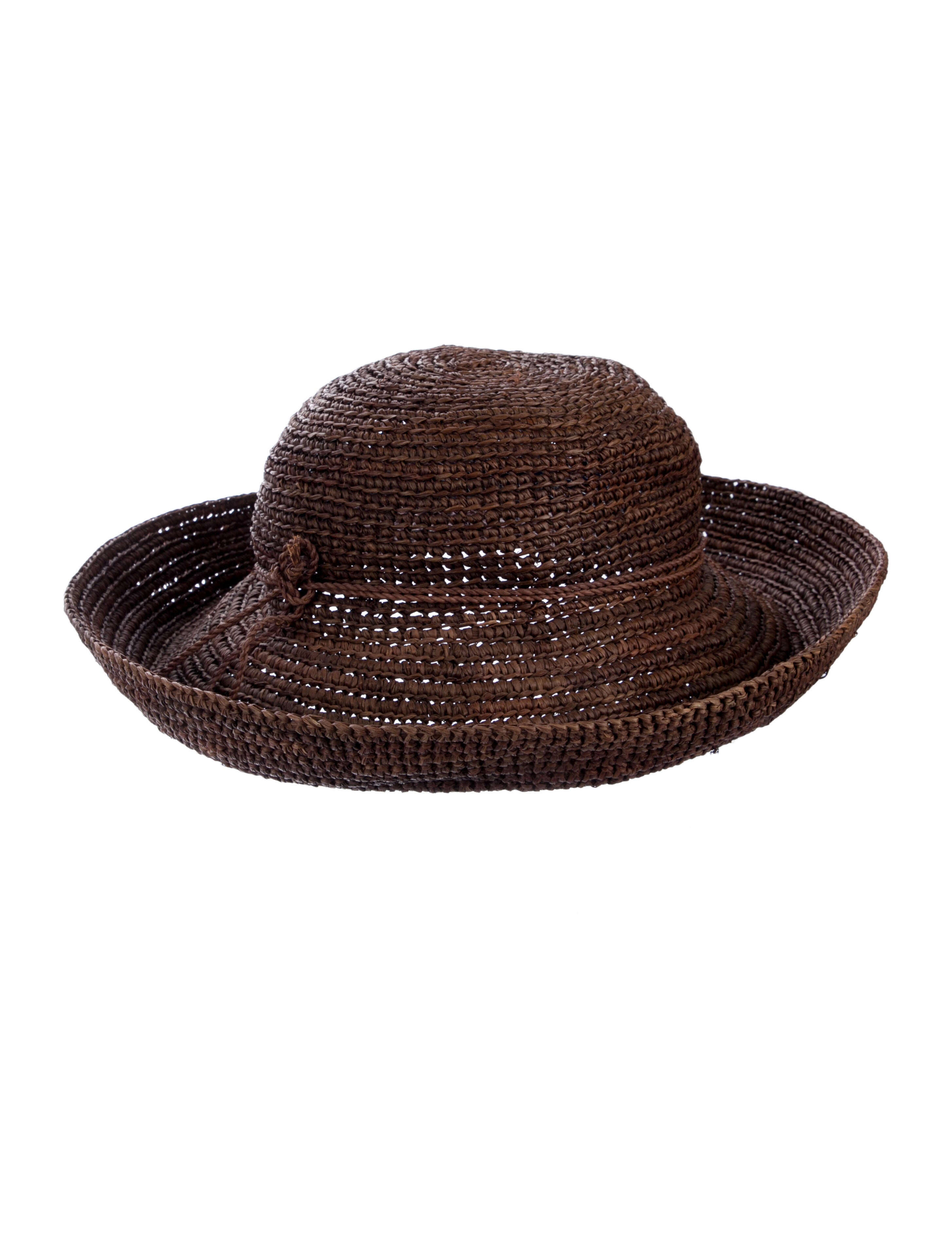 Kaminski Raffia Round Hat