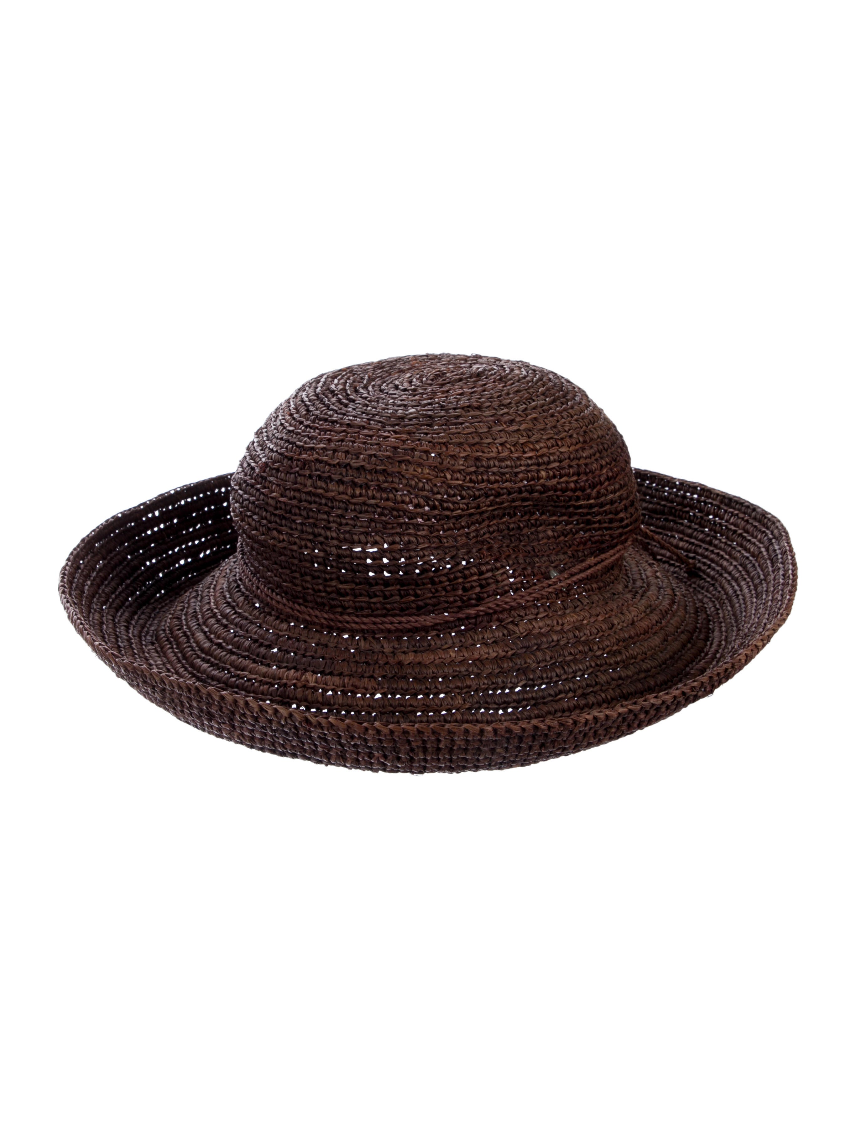 Kaminski Raffia Round Hat