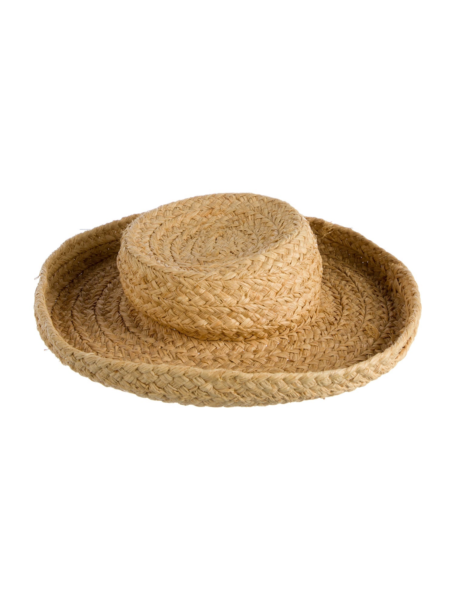 Kaminski Woven Raffia Sun Hat