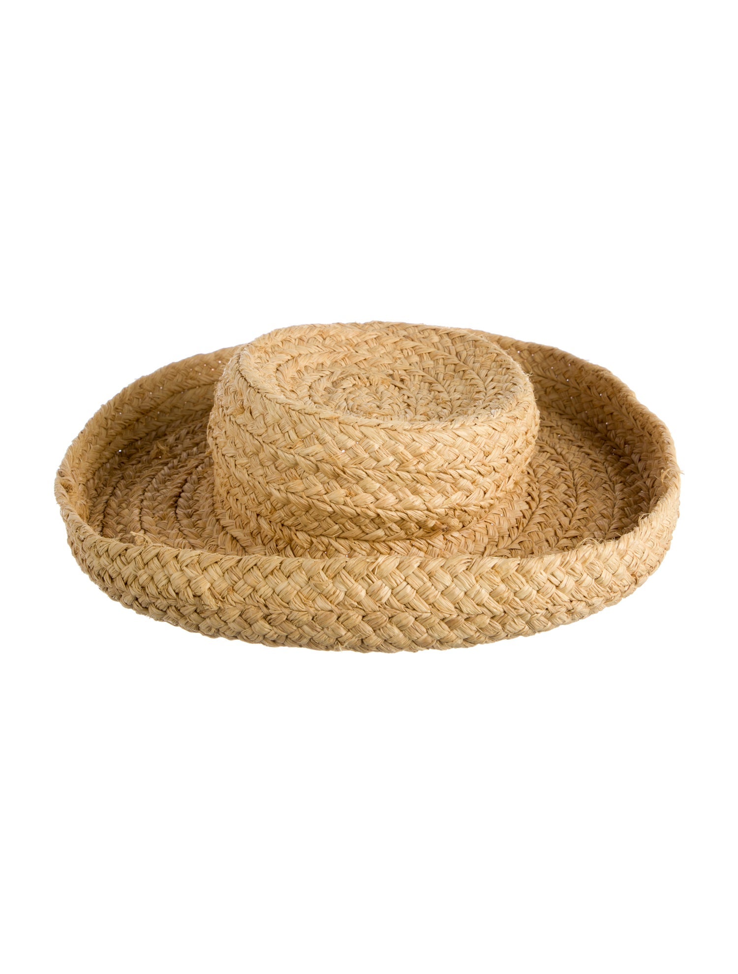 Kaminski Woven Raffia Sun Hat