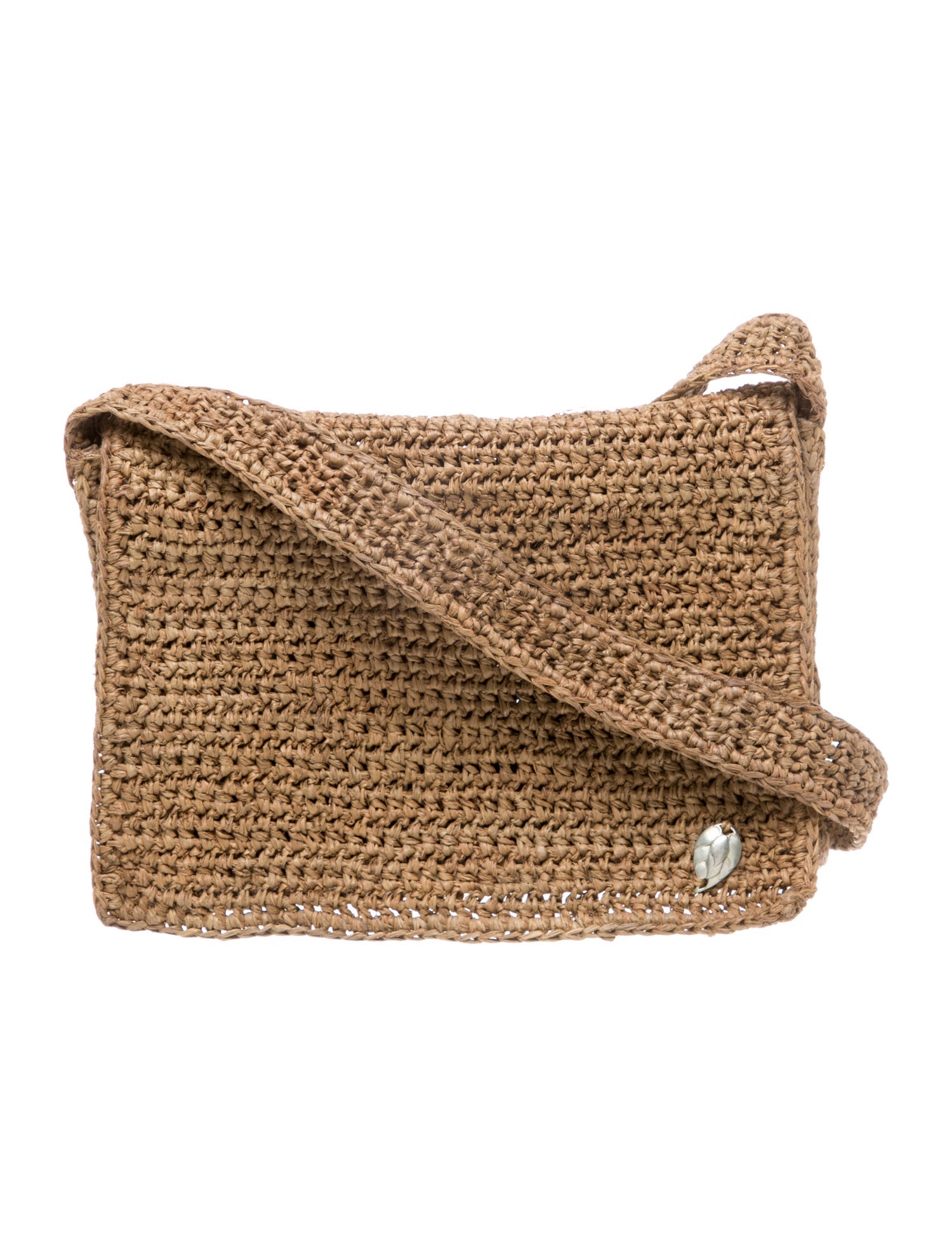 Kaminski Raffia Crossbody Bag