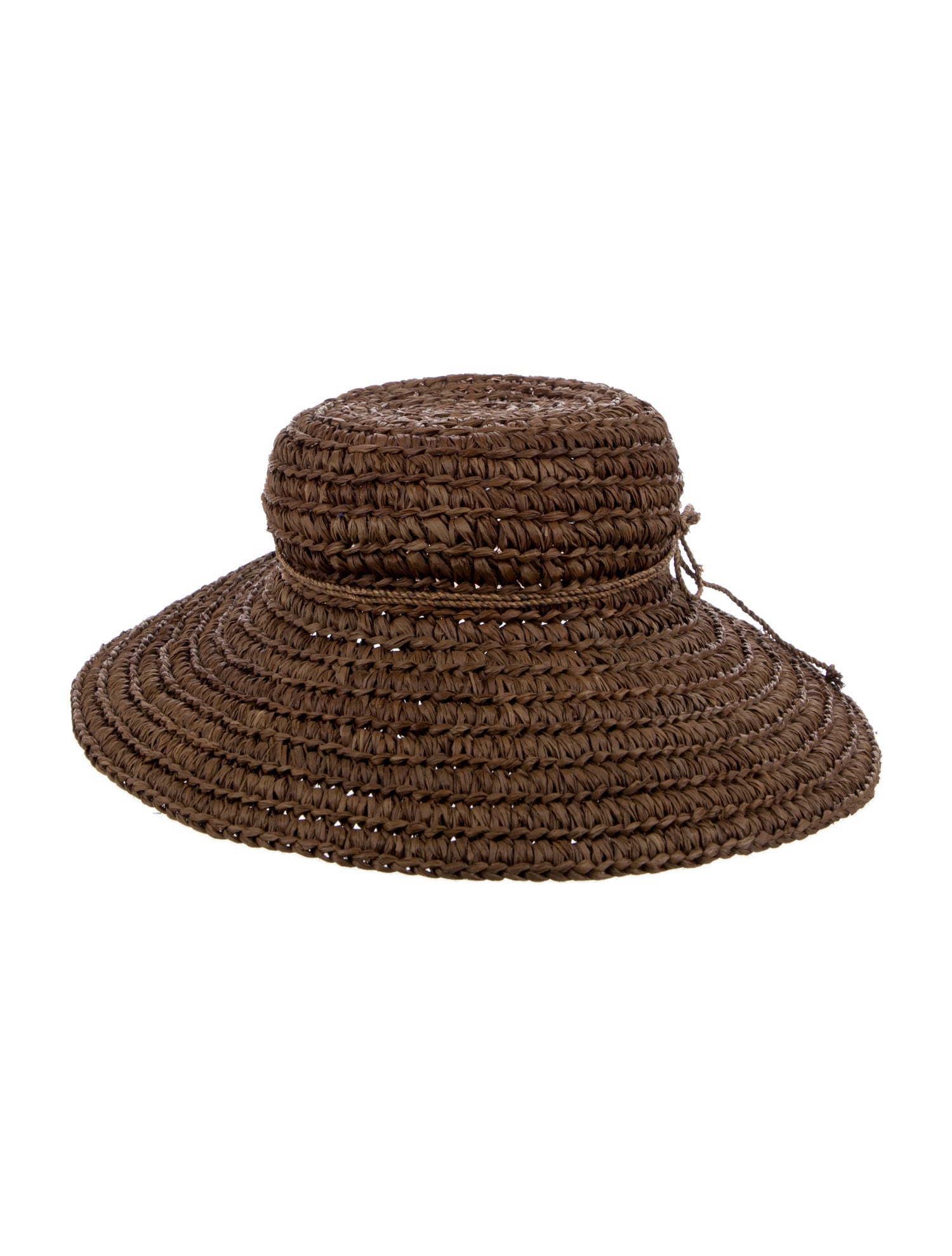 Kaminski Solid Straw Sun Hat