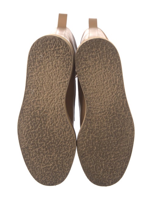 Karla Welch x Tamara Mellon Leather Lace-Up Boots