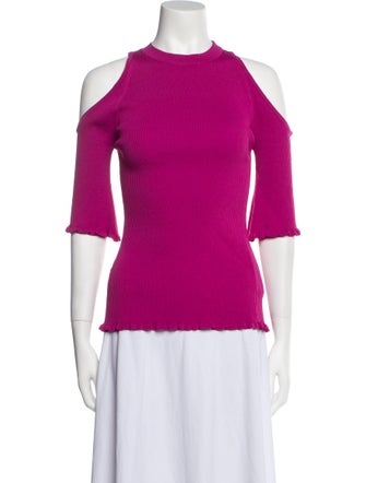 Kallmeyer Mock Neck Three-Quarter Sleeve Top