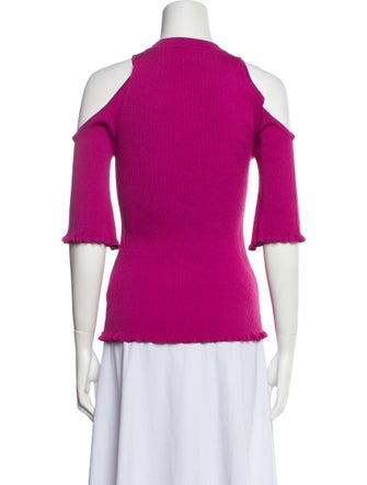 Kallmeyer Mock Neck Three-Quarter Sleeve Top