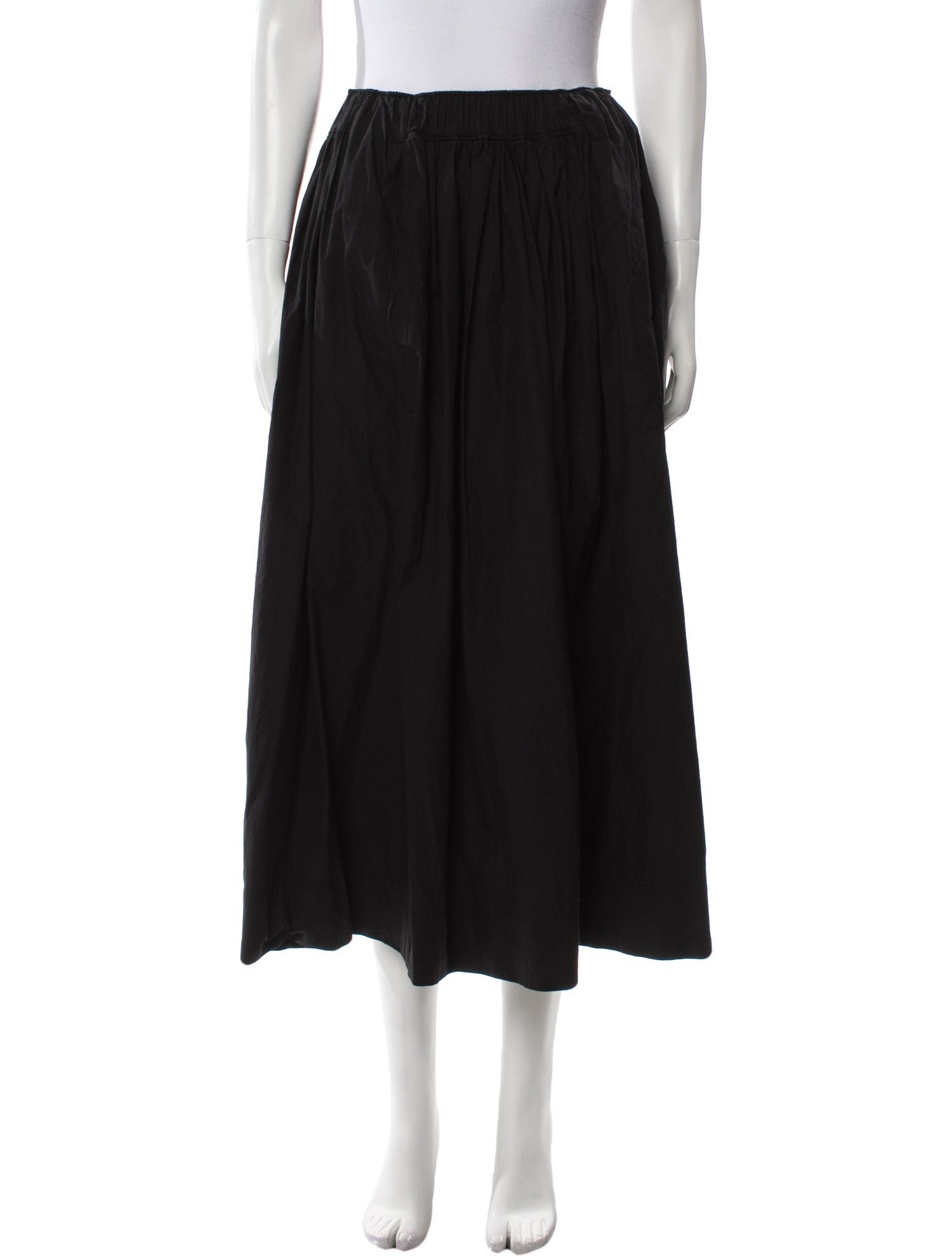 Kallmeyer Pleated Accents Midi Length Skirt