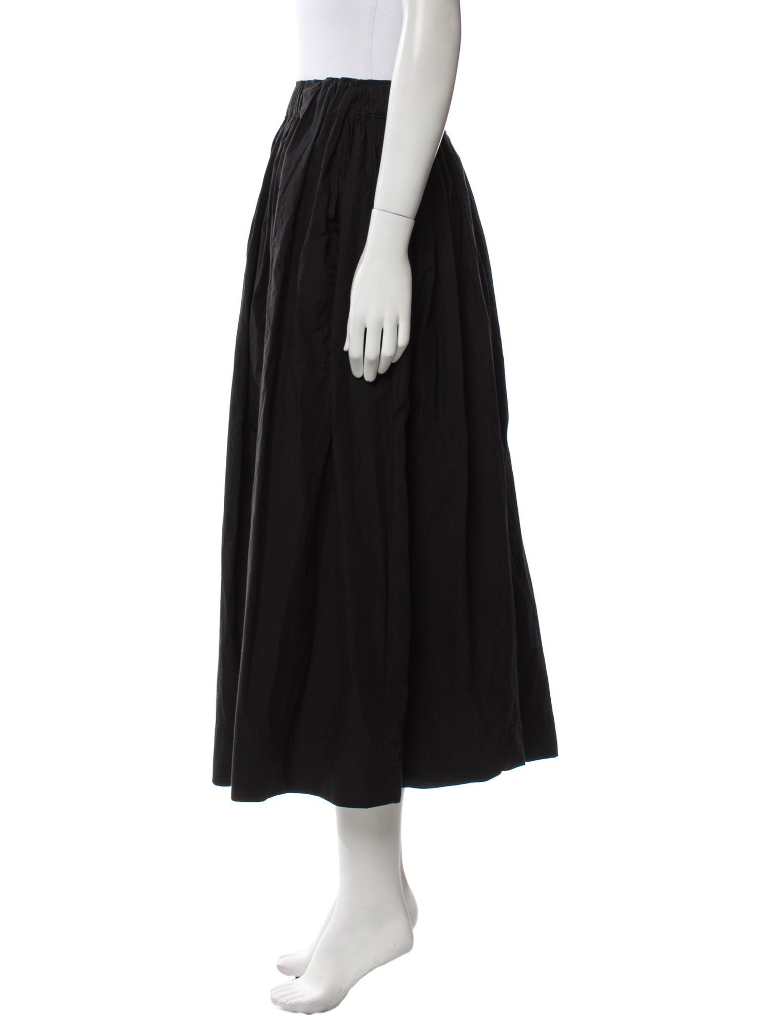 Kallmeyer Pleated Accents Midi Length Skirt