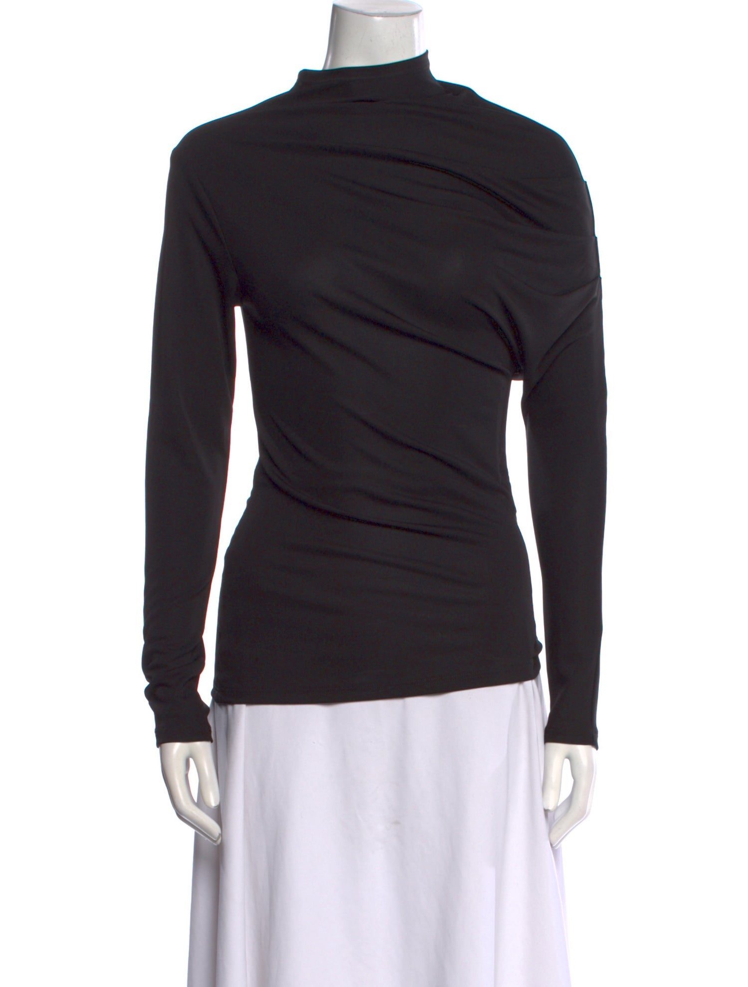 Kallmeyer Mock Neck Long Sleeve Top