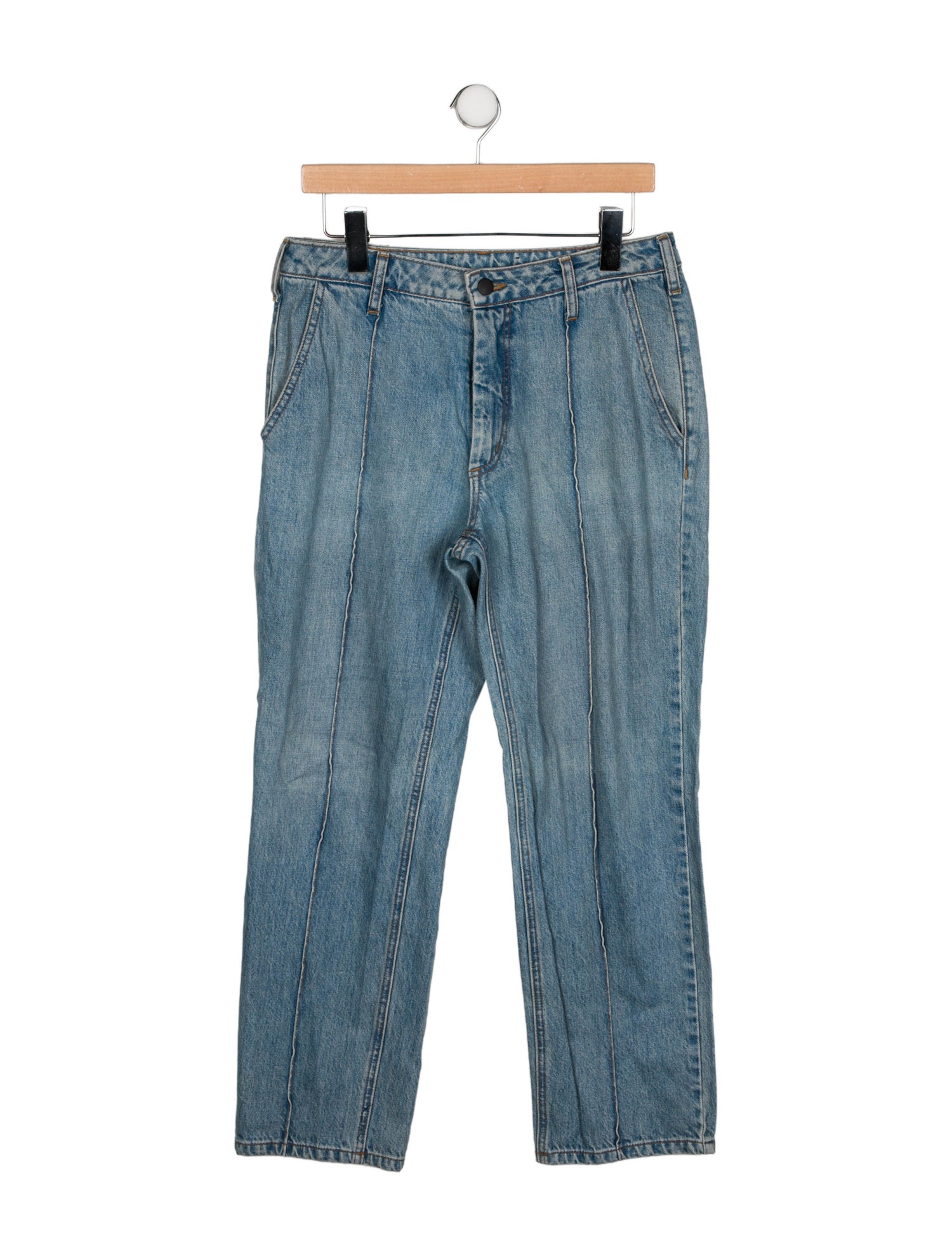 Kallmeyer Mid-Rise Straight Leg Jeans