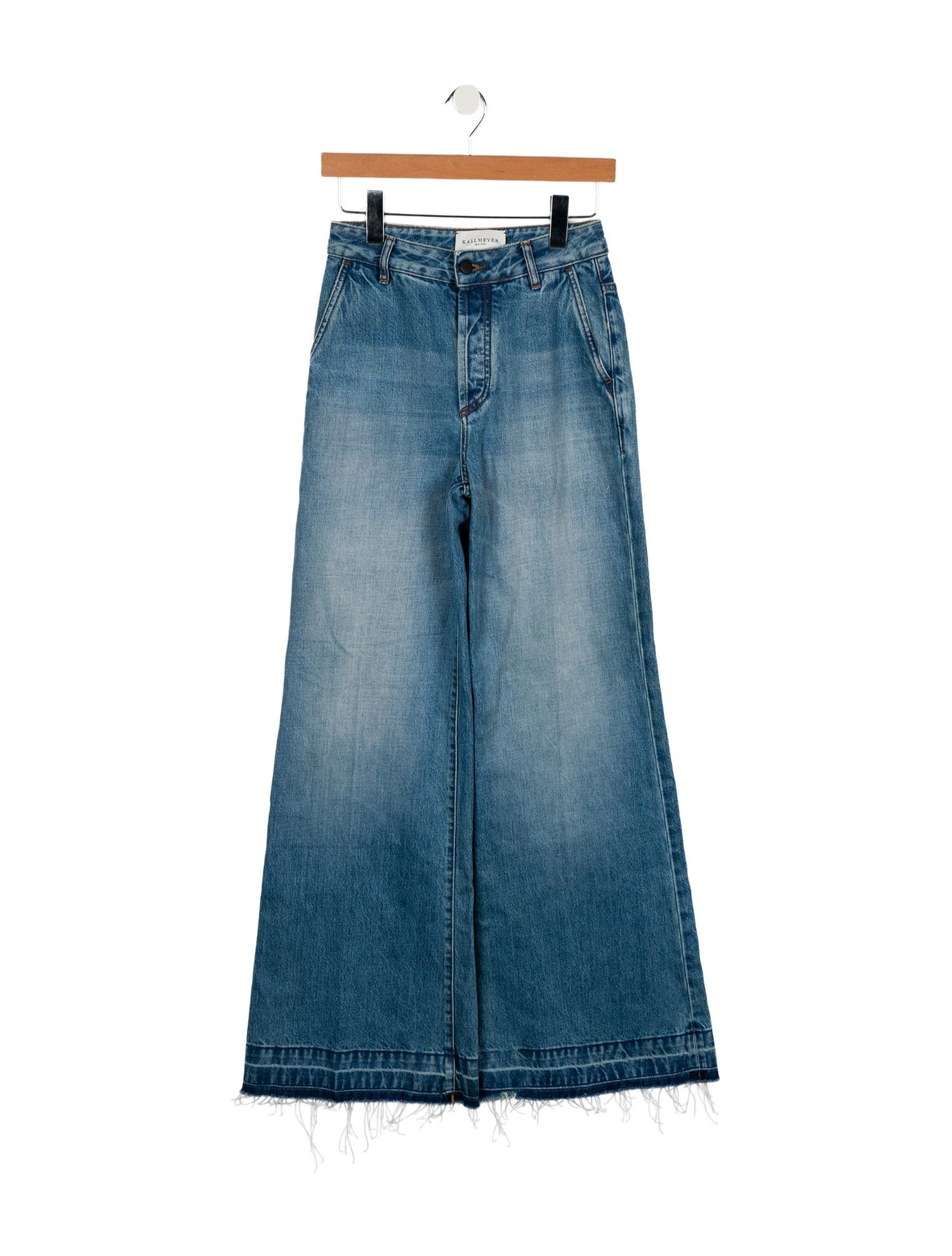 Kallmeyer Mid-Rise Wide Leg Jeans