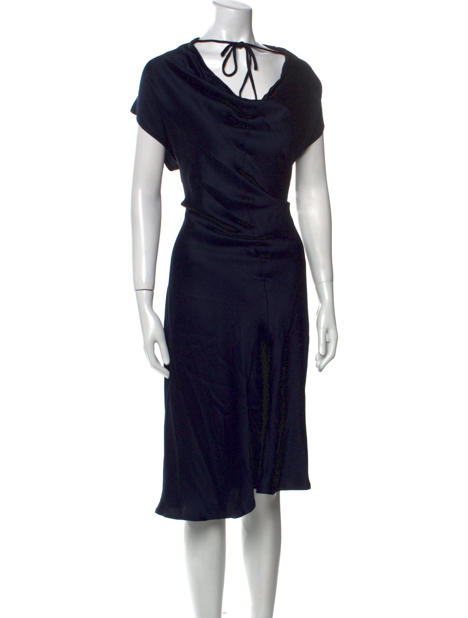 Kallmeyer Cowl Neck Midi Length Dress