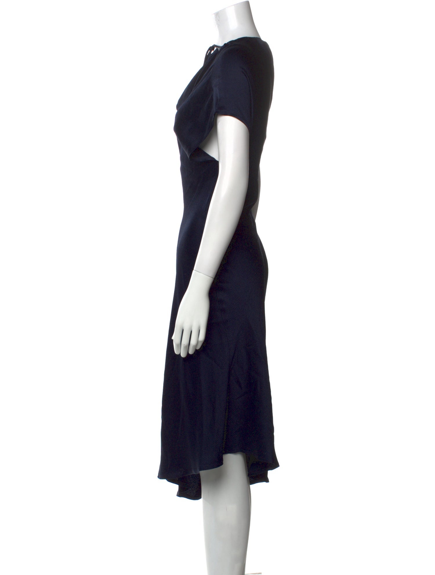 Kallmeyer Cowl Neck Midi Length Dress