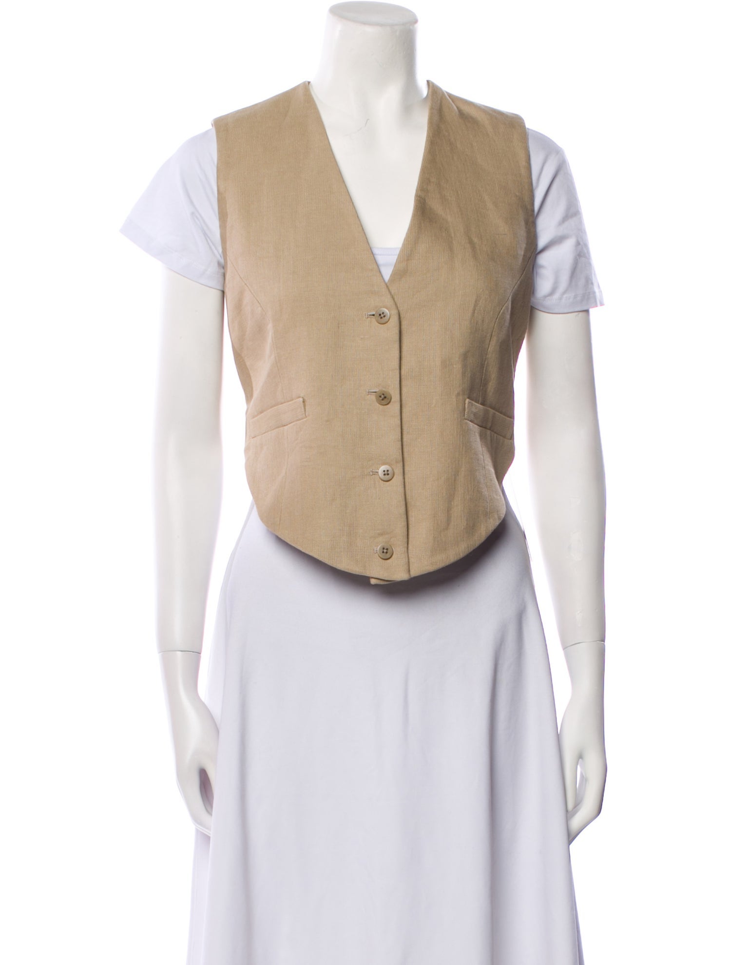 Kallmeyer Linen Vest w/ Tags
