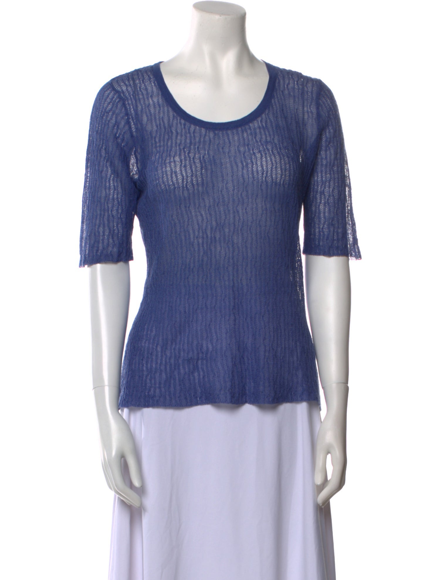 Kallmeyer Linen Scoop Neck T-Shirt