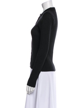 Kallmeyer Velvet Long Sleeve Button-Up Top