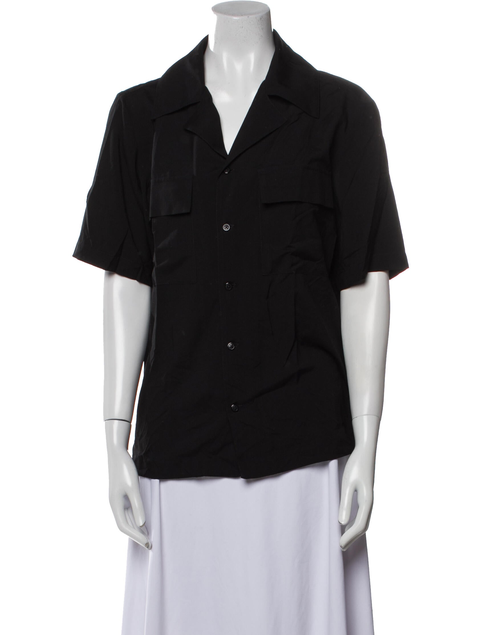Kallmeyer Short Sleeve Button-Up Top