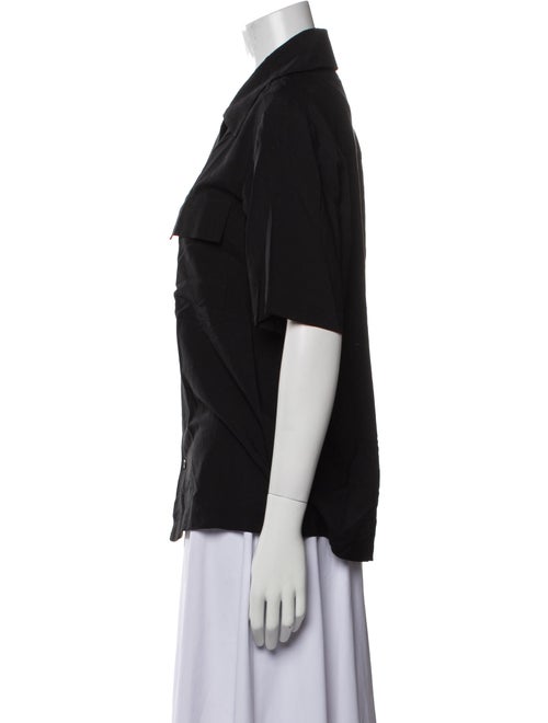 Kallmeyer Short Sleeve Button-Up Top