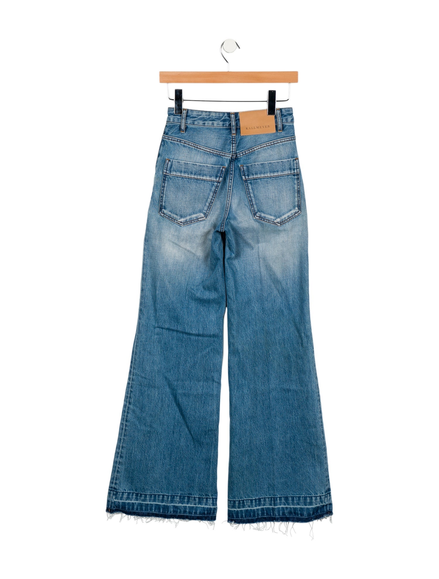 Kallmeyer Mid-Rise Wide Leg Jeans