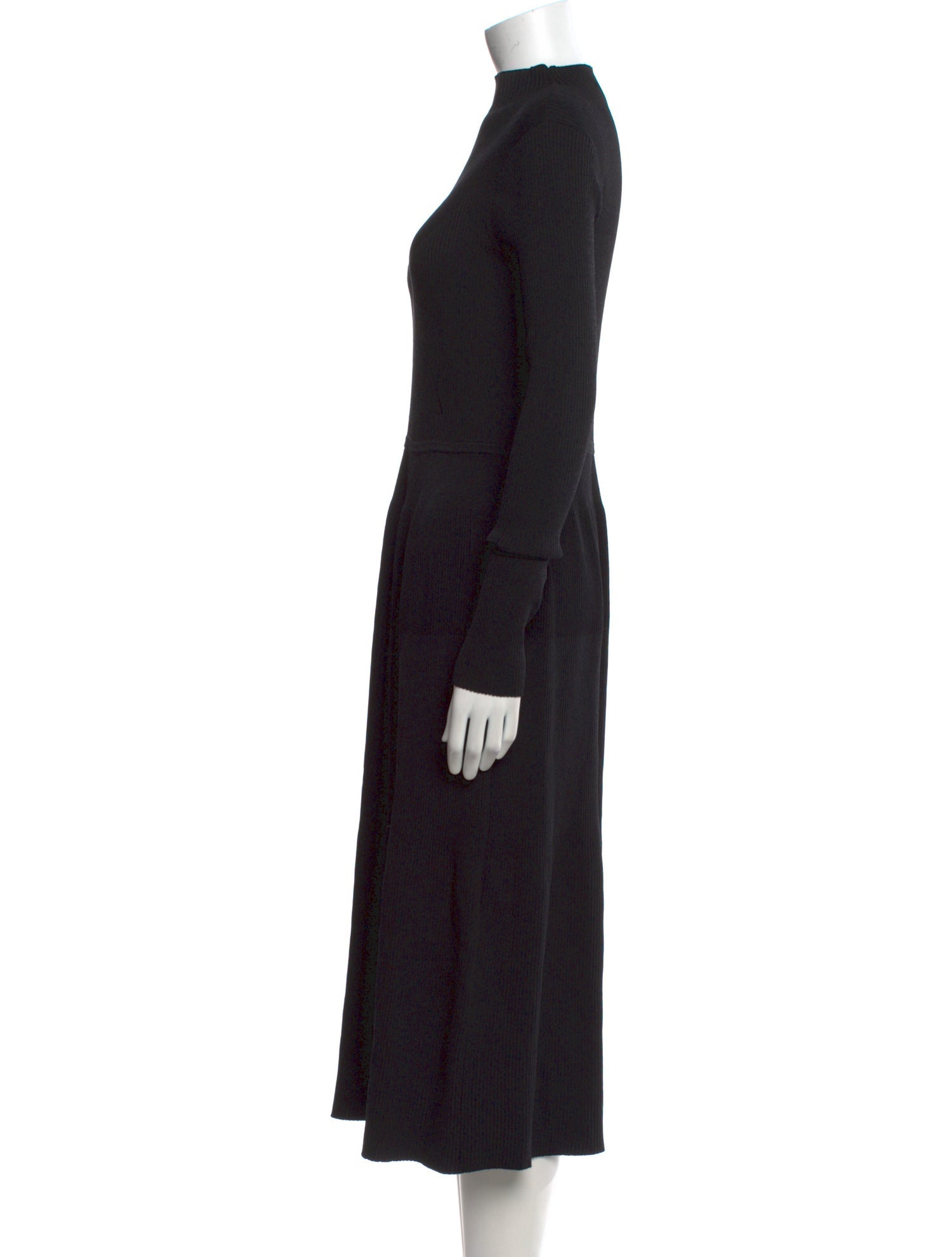 Kallmeyer Mock Neck Midi Length Dress