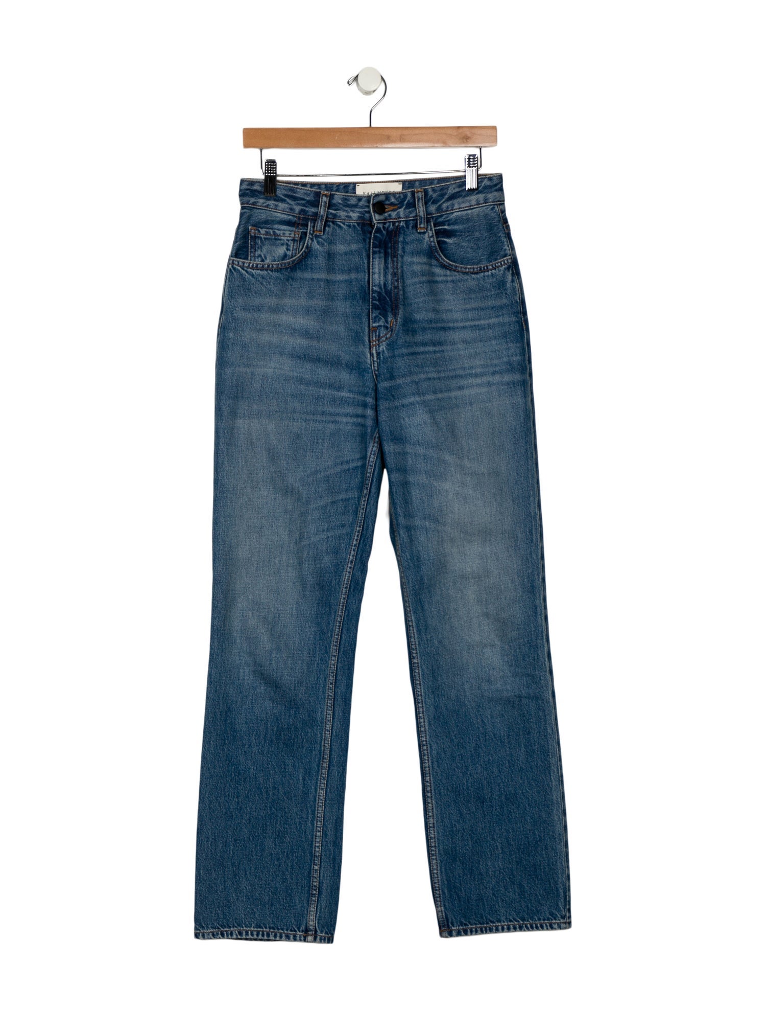 Kallmeyer High-Rise Straight Leg Jeans