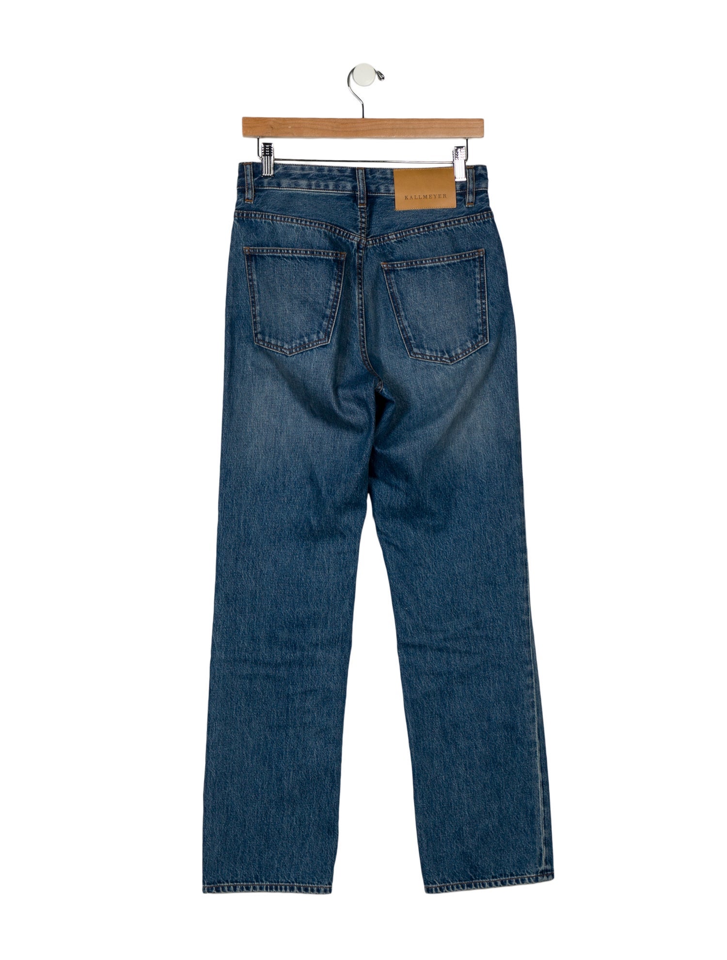 Kallmeyer High-Rise Straight Leg Jeans