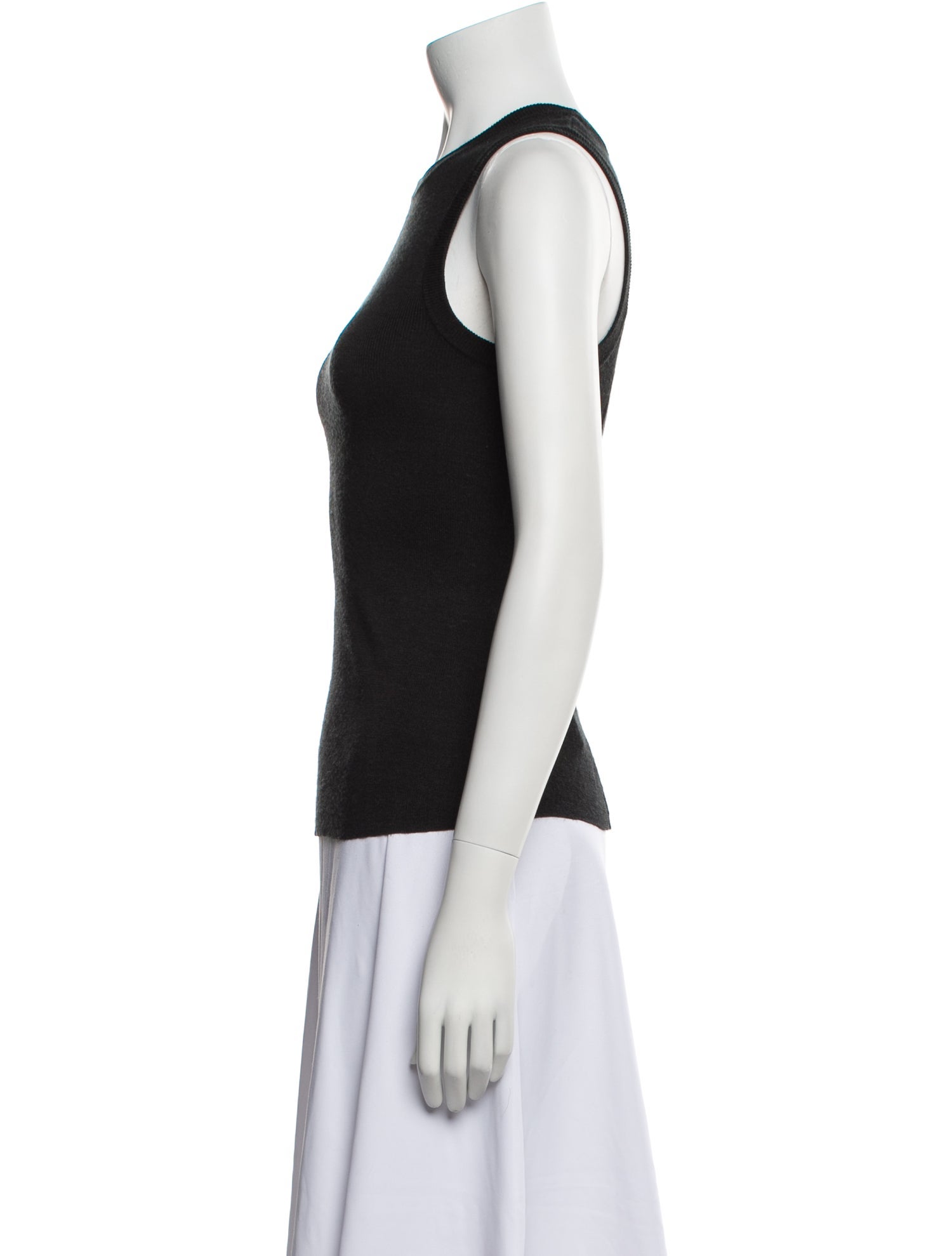 Kallmeyer Linen Crew Neck Top