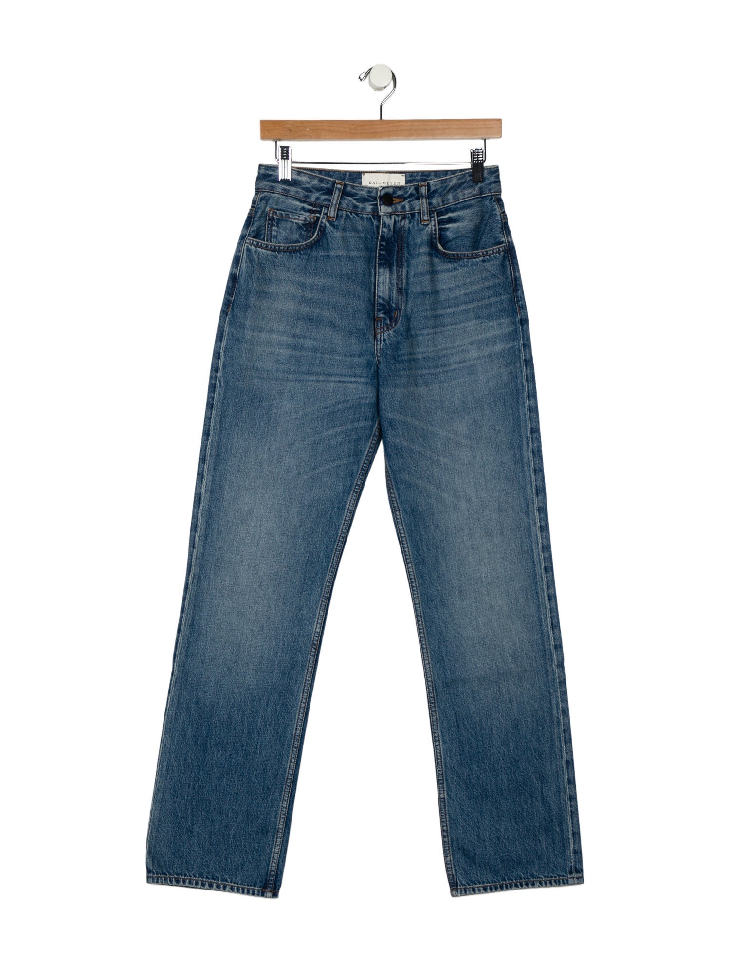 Kallmeyer High-Rise Straight Leg Jeans