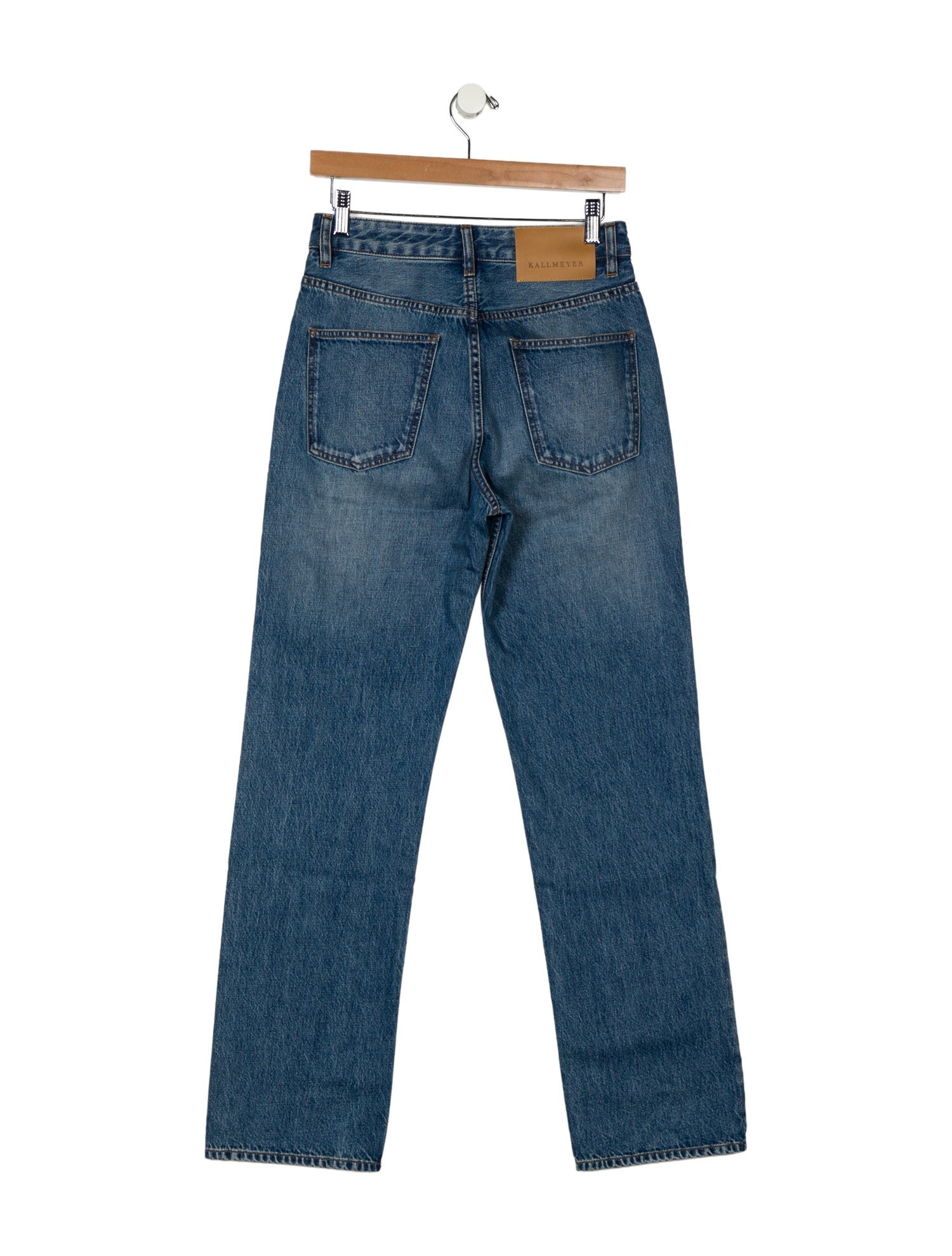 Kallmeyer High-Rise Straight Leg Jeans