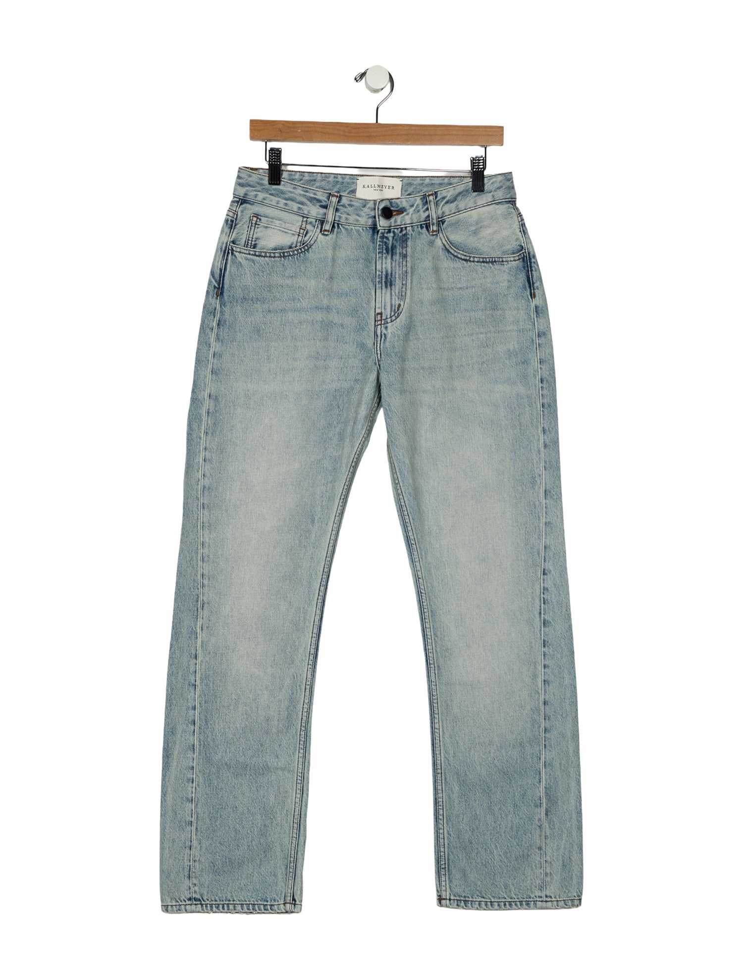 Kallmeyer Mid-Rise Straight Leg Jeans