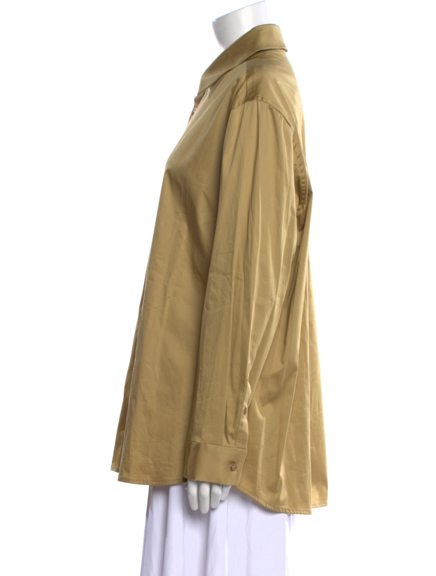 Kallmeyer Long Sleeve Button-Up Top