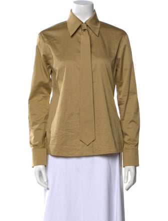 Kallmeyer Long Sleeve Button-Up Top