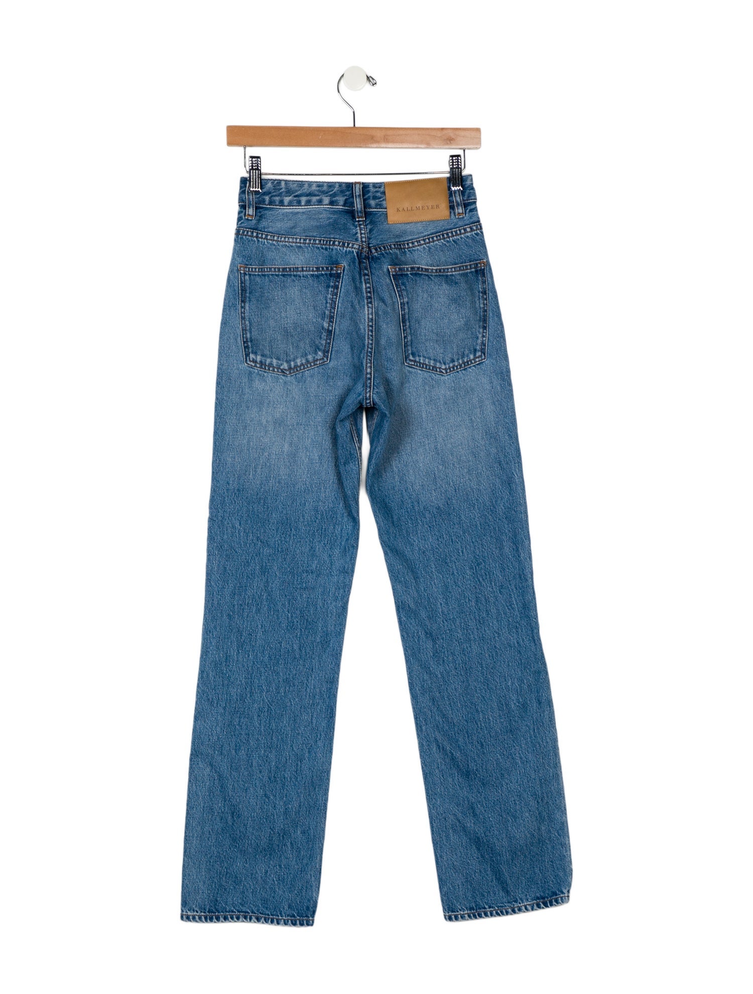 Kallmeyer High-Rise Straight Leg Jeans