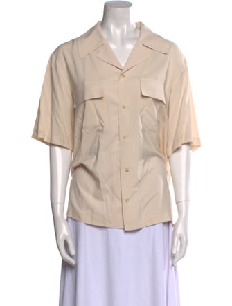 Kallmeyer Short Sleeve Button-Up Top
