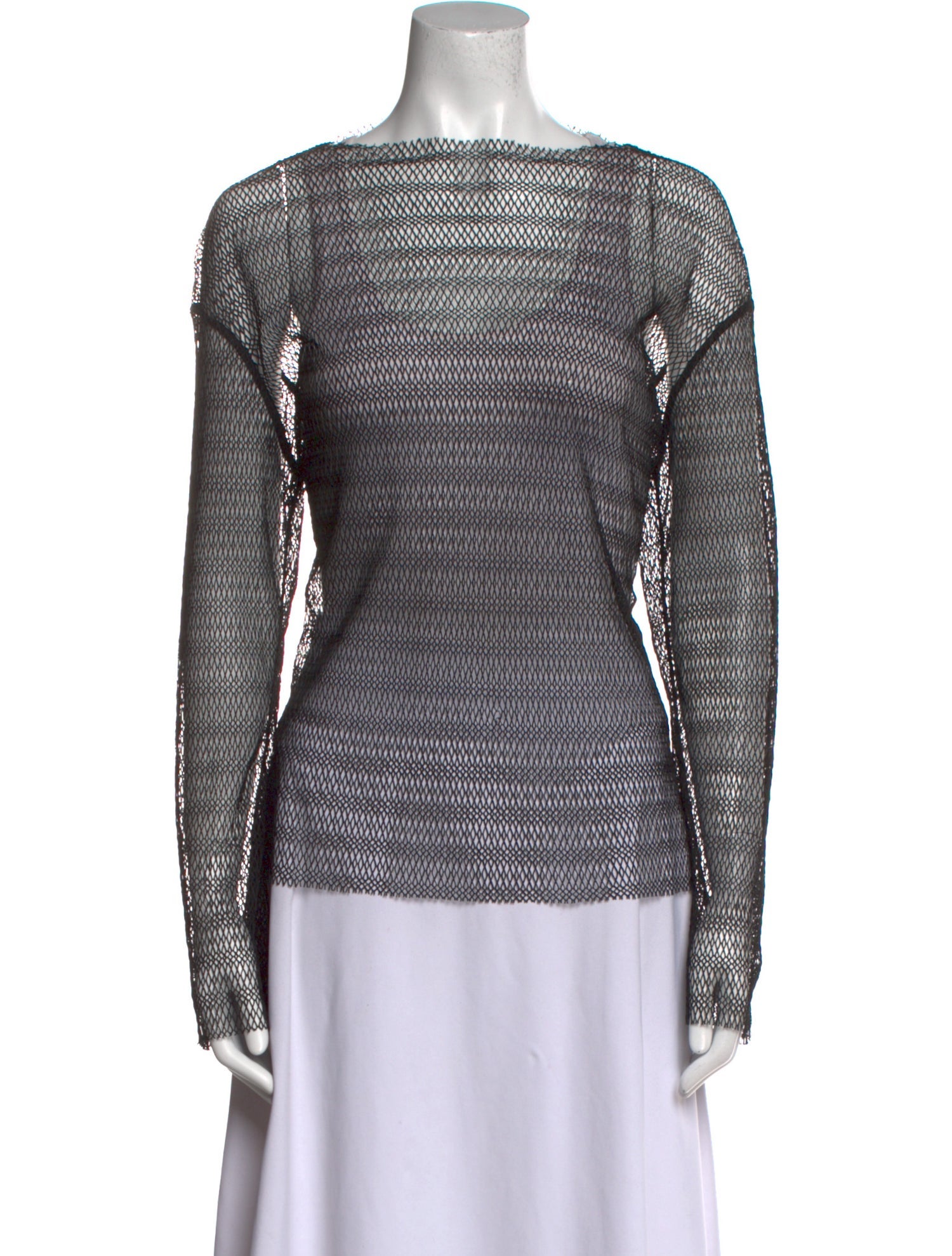 Kallmeyer Bateau Neckline Long Sleeve Top