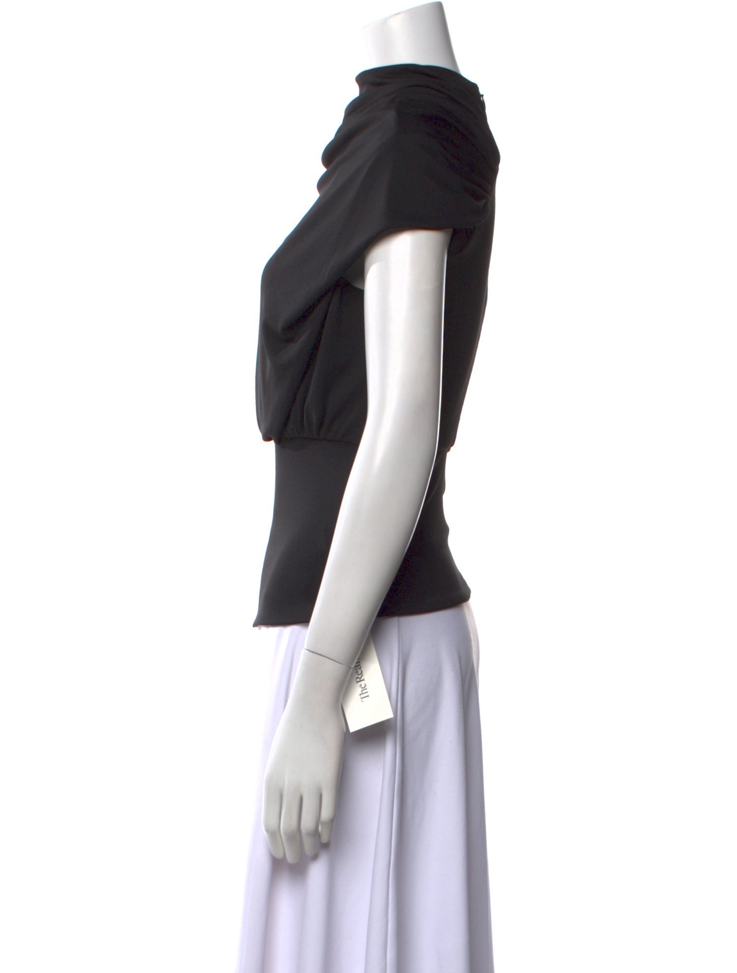 Kallmeyer Cowl Neck Short Sleeve Top w/ Tags