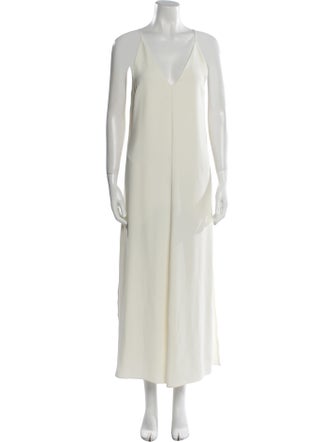 Kallmeyer V-Neck Long Dress