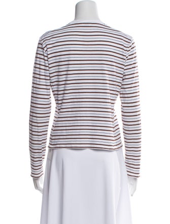 Kallmeyer Striped Crew Neck Top