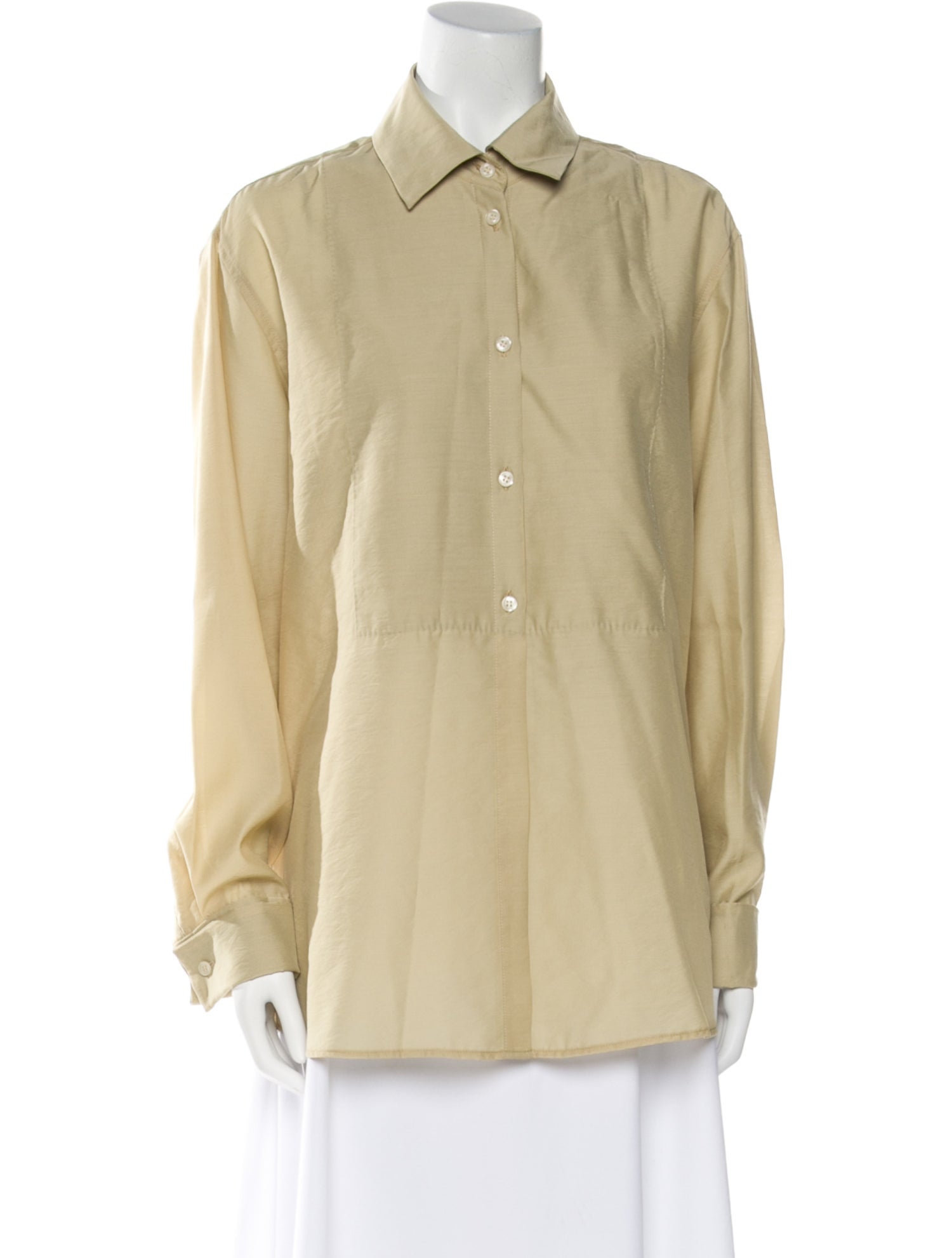 Kallmeyer Long Sleeve Button-Up Top