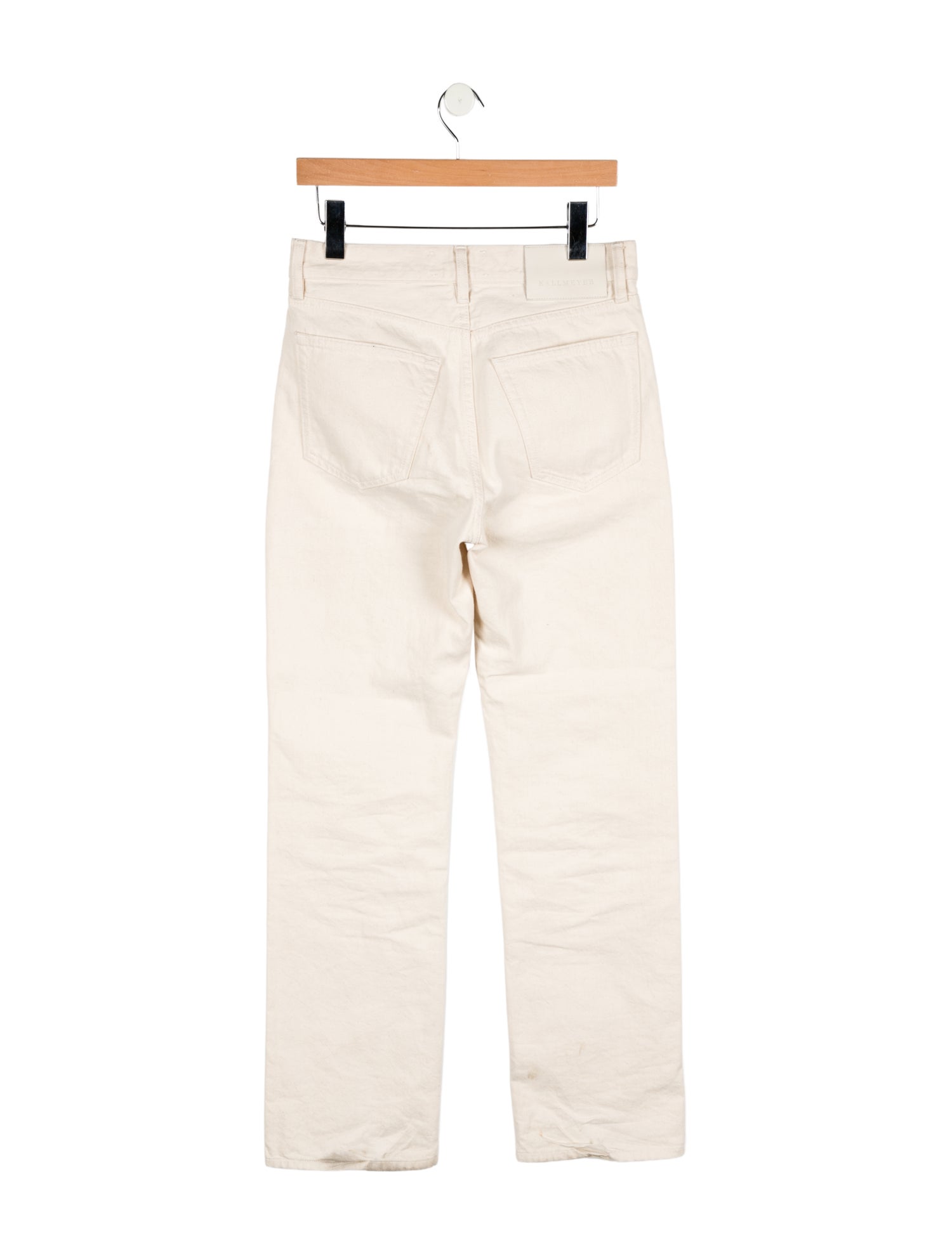 Kallmeyer High-Rise Straight Leg Jeans