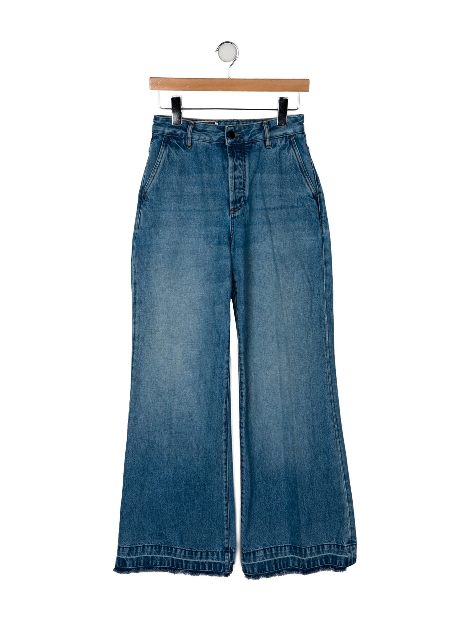 Kallmeyer Mid-Rise Wide Leg Jeans