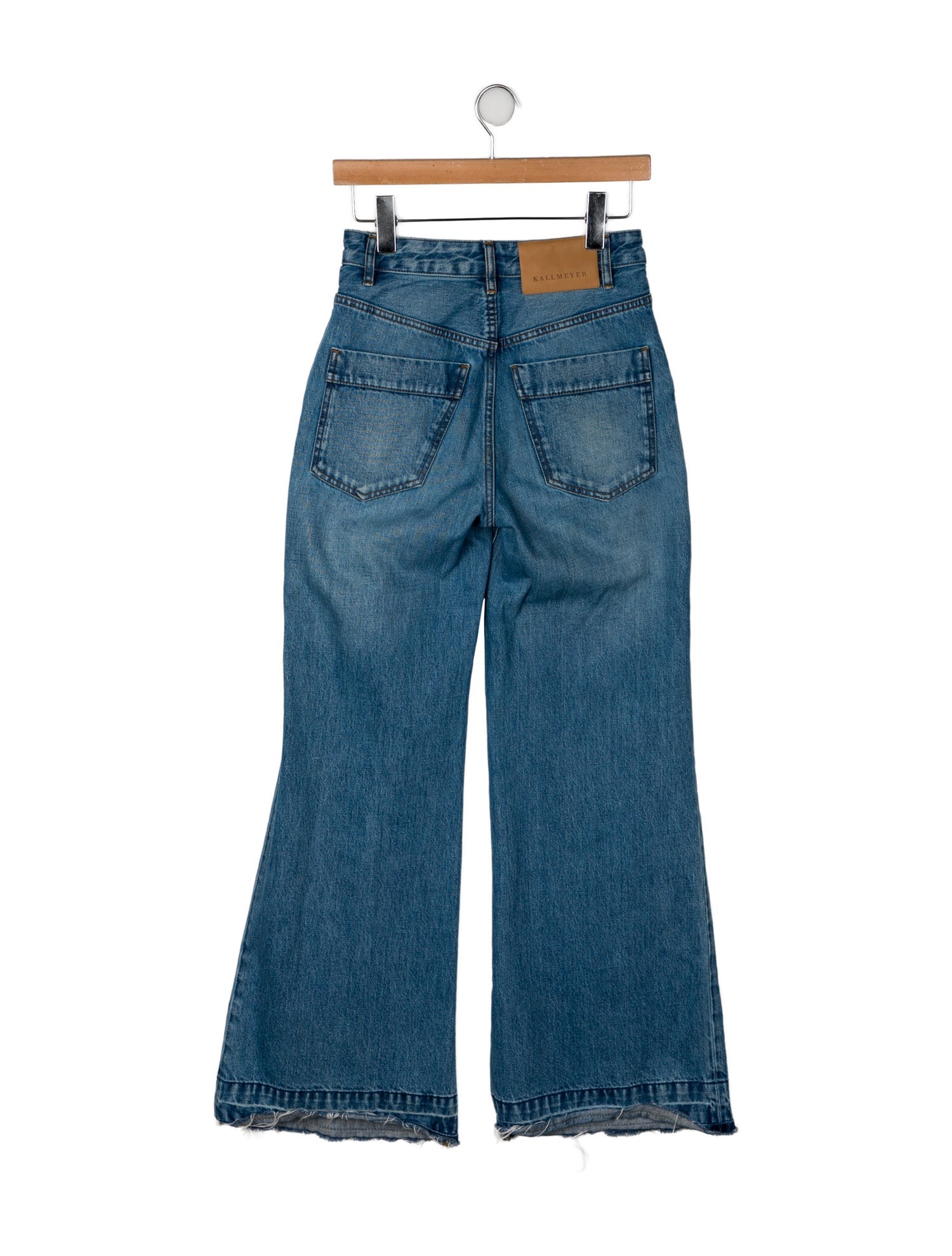 Kallmeyer Mid-Rise Wide Leg Jeans