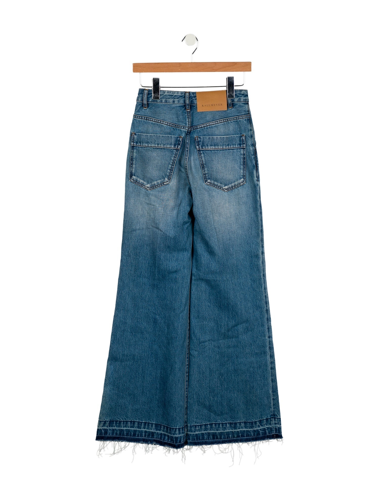 Kallmeyer Mid-Rise Wide Leg Jeans