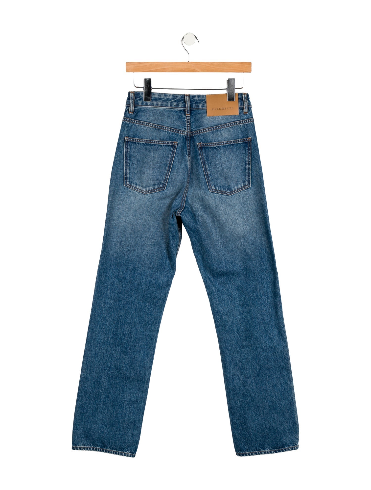 Kallmeyer High-Rise Straight Leg Jeans