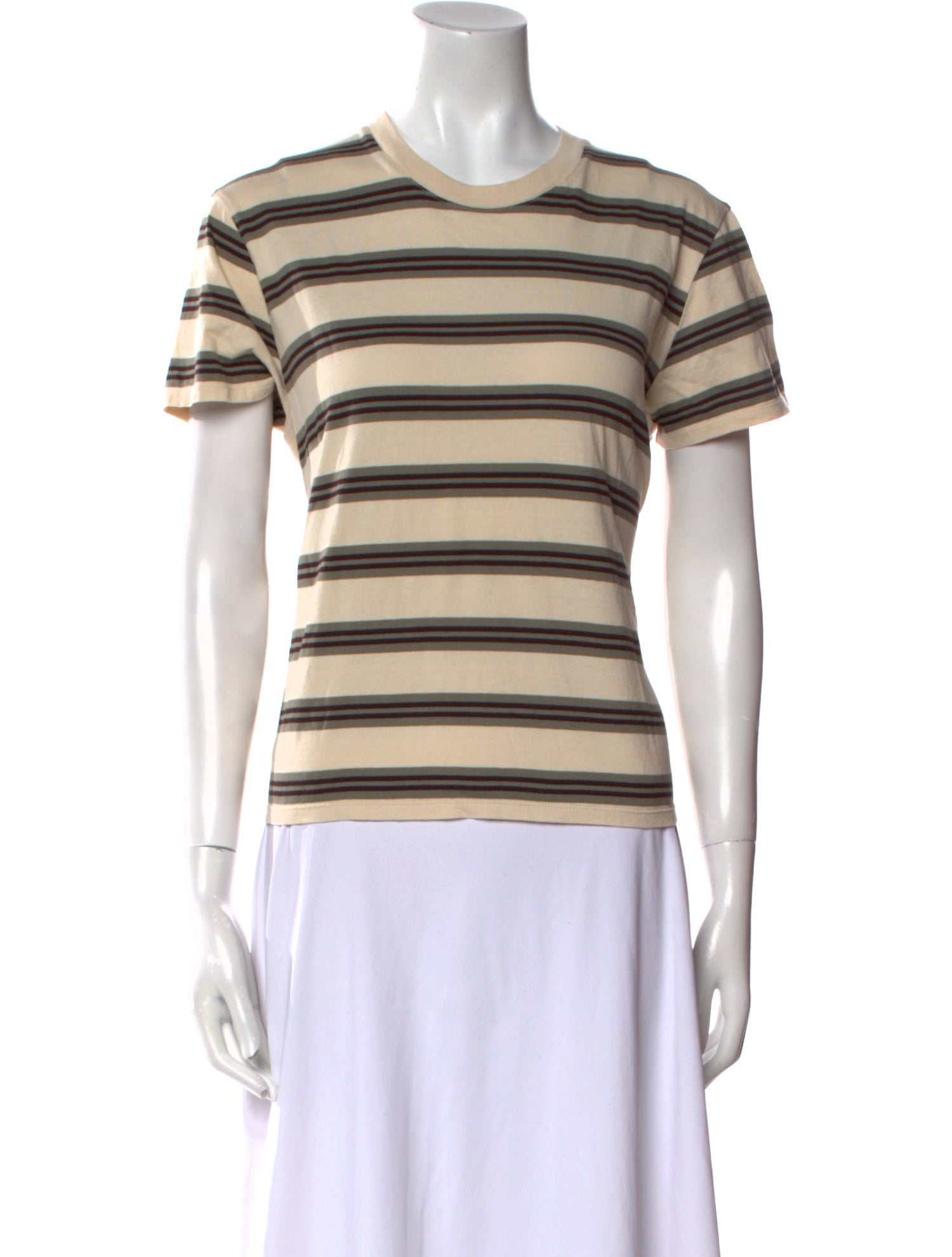 Kallmeyer Striped Scoop Neck T-Shirt