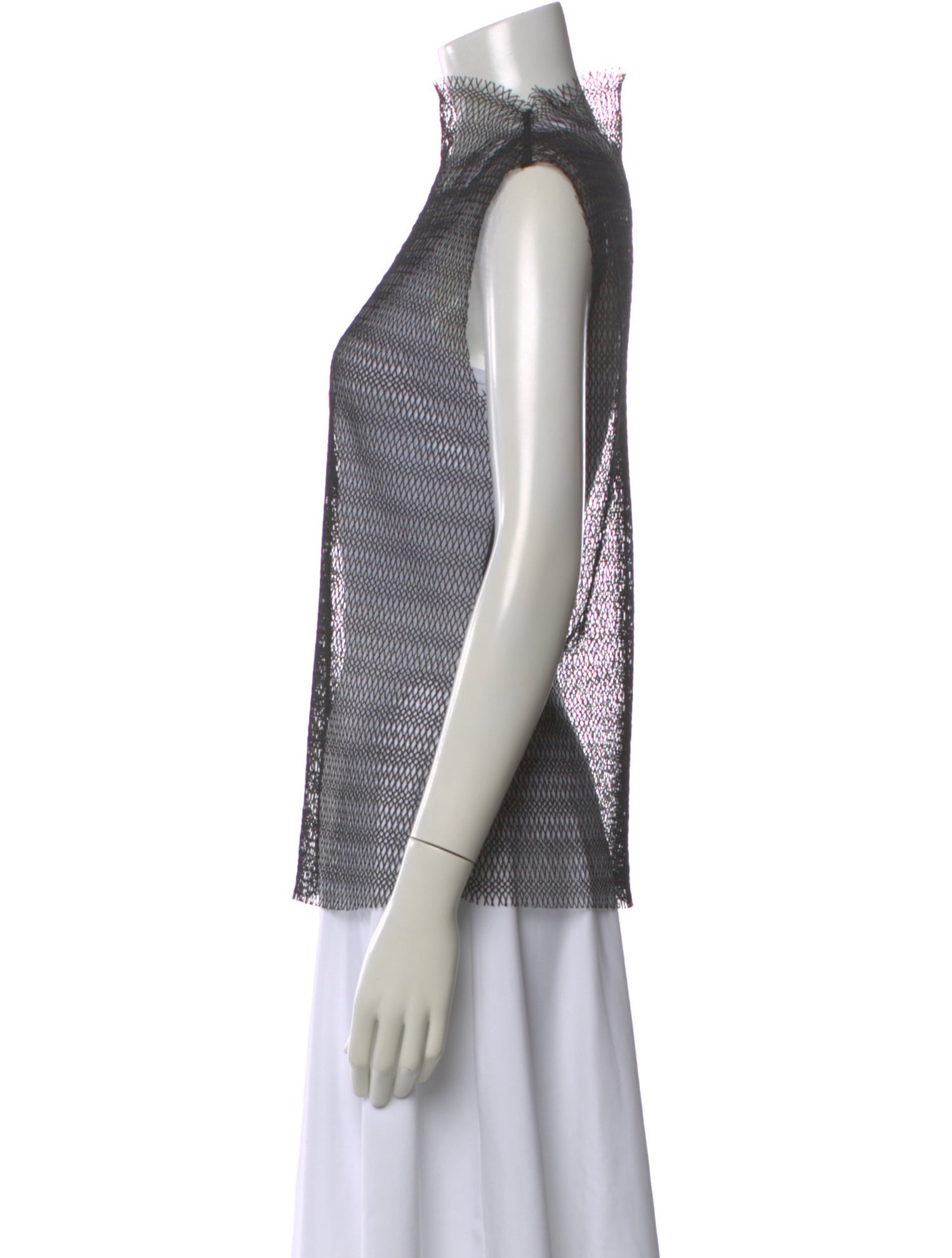 Kallmeyer Mock Neck Sleeveless Top