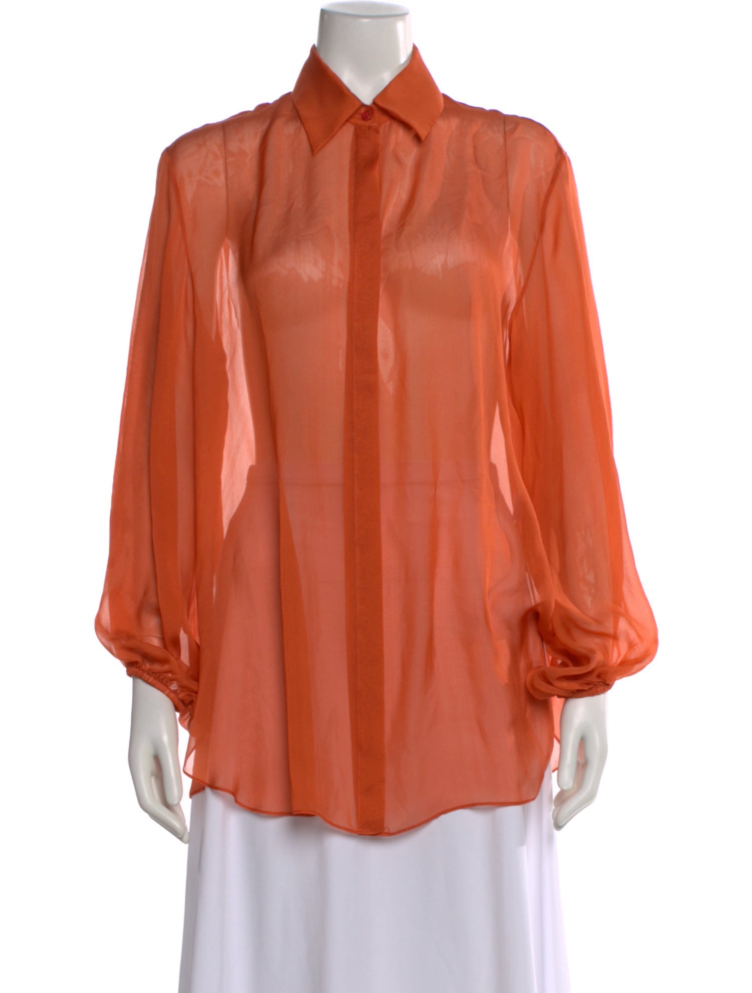 Kallmeyer Silk Long Sleeve Blouse